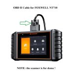 OBD2 Cable Diagnostic Cable for FOXWELL NT710 Scanner